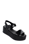 Melissa Women's Mar Platform Retro Style - Black In Black