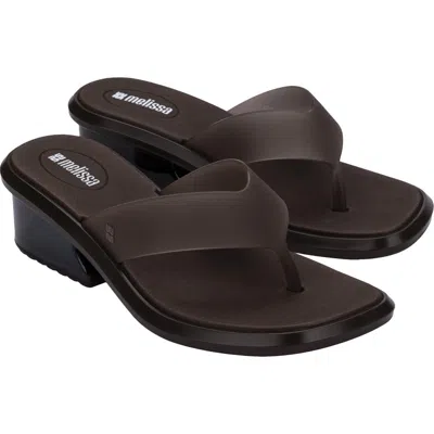 Melissa Margot Flip Flop In Brown