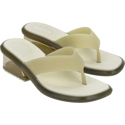 Melissa Margot Flip Flop In Neutral
