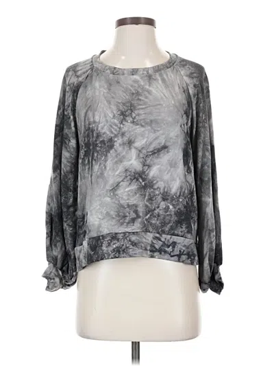 Pre-owned Melissa Masse 3/4 Sleeve T-shirt In Gray