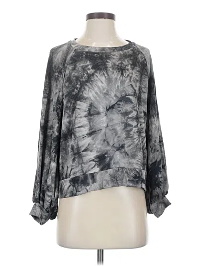 Pre-owned Melissa Masse 3/4 Sleeve T-shirt In Gray