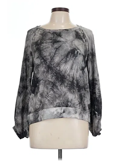 Pre-owned Melissa Masse 3/4 Sleeve T-shirt In Gray