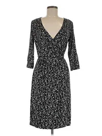 Pre-owned Melissa Masse Casual Dress In Black