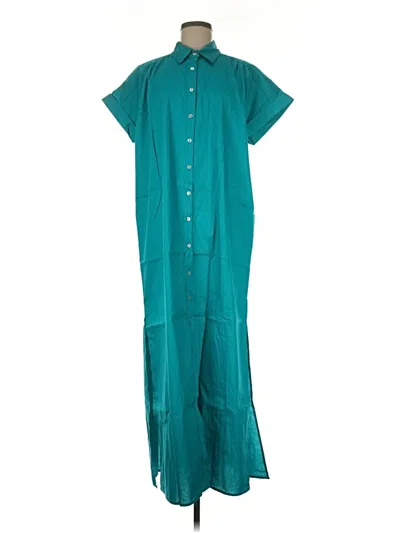 Pre-owned Melissa Masse Casual Dress In Blue