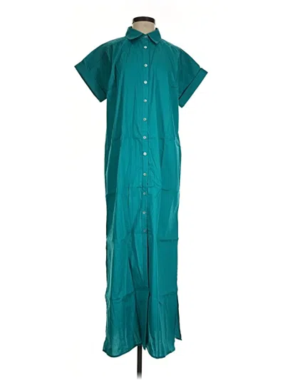 Pre-owned Melissa Masse Casual Dress In Blue