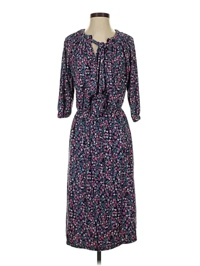 Pre-owned Melissa Masse Casual Dress In Blue