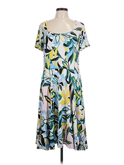 Pre-owned Melissa Masse Casual Dress In Blue