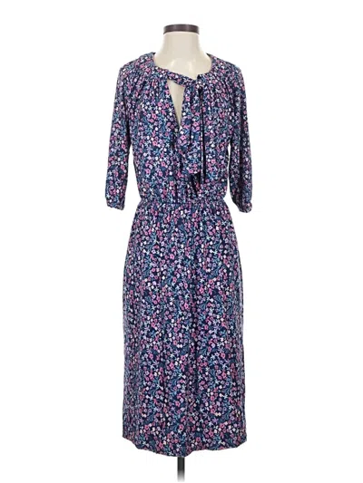 Pre-owned Melissa Masse Casual Dress In Blue