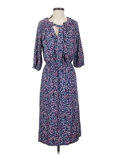 Pre-owned Melissa Masse Casual Dress In Blue