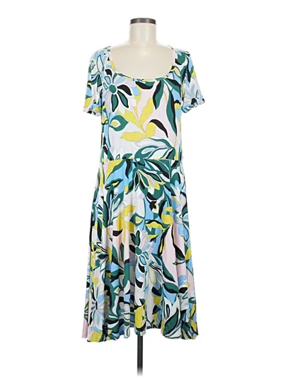 Pre-owned Melissa Masse Casual Dress In Blue