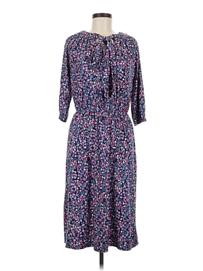 Pre-owned Melissa Masse Casual Dress In Blue