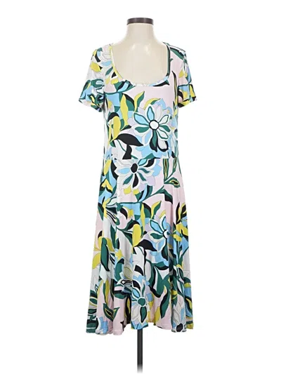 Melissa Masse Casual Dress In Blue