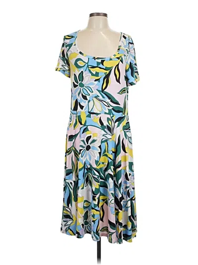 Pre-owned Melissa Masse Casual Dress In Blue