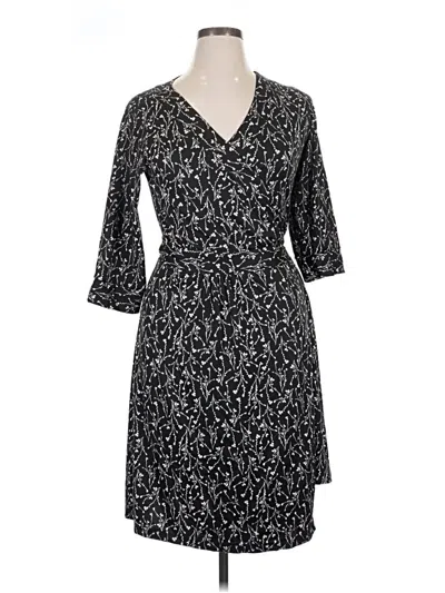 Pre-owned Melissa Masse Kimono In Black