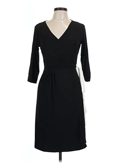Pre-owned Melissa Masse Kimono In Black