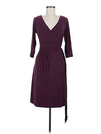 Pre-owned Melissa Masse Kimono In Purple