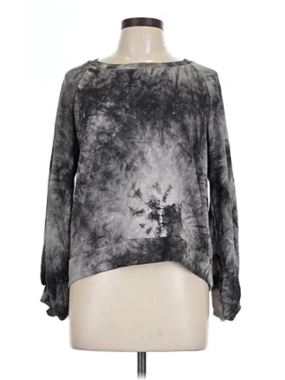 Pre-owned Melissa Masse Pullover Sweater In Gray