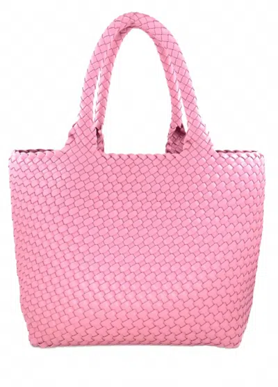 Melissa Masse Women's Braided Tote Bag In Pink