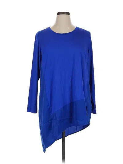 Pre-owned Melissa Mccarthy Seven7 Casual Dress In Blue