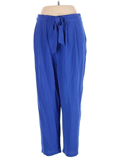 Pre-owned Melissa Mccarthy Seven7 Casual Pants In Blue