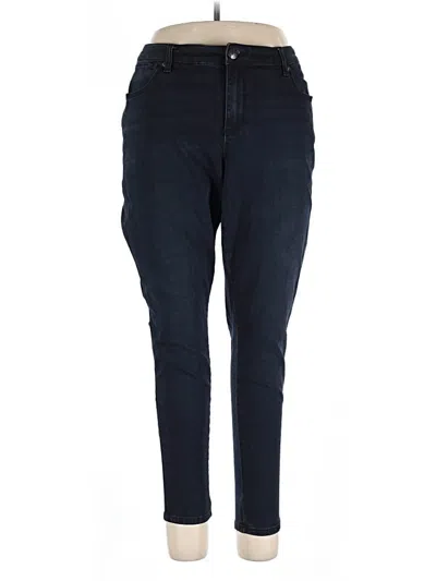 Pre-owned Melissa Mccarthy Seven7 Jeggings In Blue
