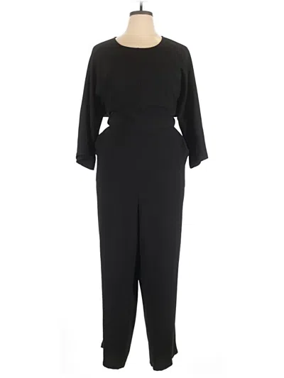 Pre-owned Melissa Mccarthy Seven7 Jumpsuit In Black