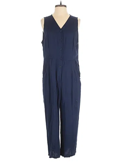 Pre-owned Melissa Mccarthy Seven7 Jumpsuit In Blue