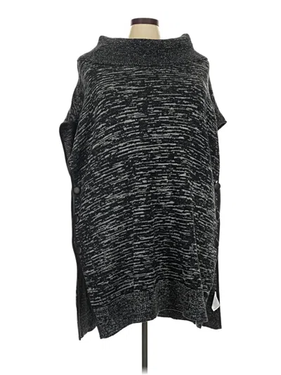 Pre-owned Melissa Mccarthy Seven7 Sweater Vest In Black