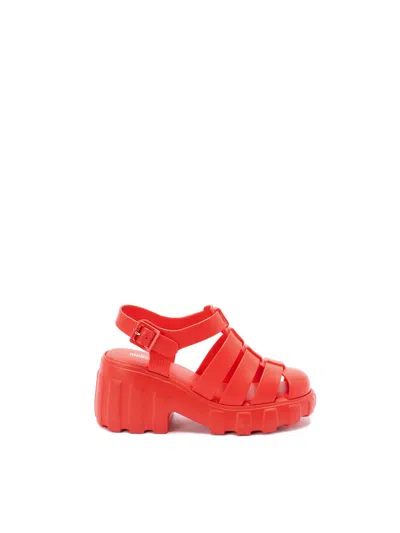 Melissa Megan` Sandals In Red