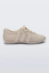 Melissa Motion Jelly Sneaker In Beige/white, Women's At Urban Outfitters