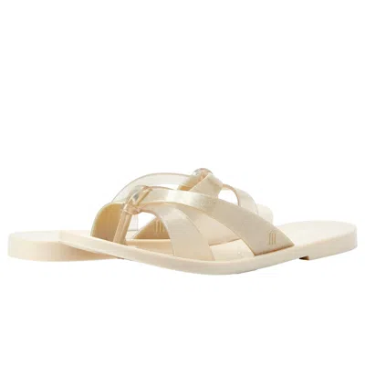 Melissa Must Beige / Beige Glitter 32821-53752 Women's In Neutral