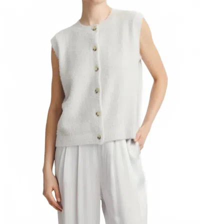Melissa Nepton Alexe Sweater Vest In Light Grey In Gray