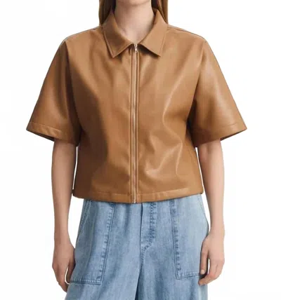 Melissa Nepton Anaia Top In Amber In Brown