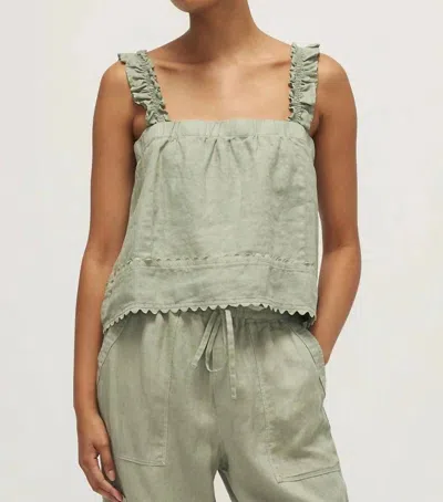 Melissa Nepton Anny Tank In Light Khaki In Pink