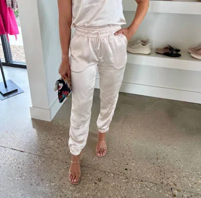 Melissa Nepton Baya Jogger Pants In Offwhite