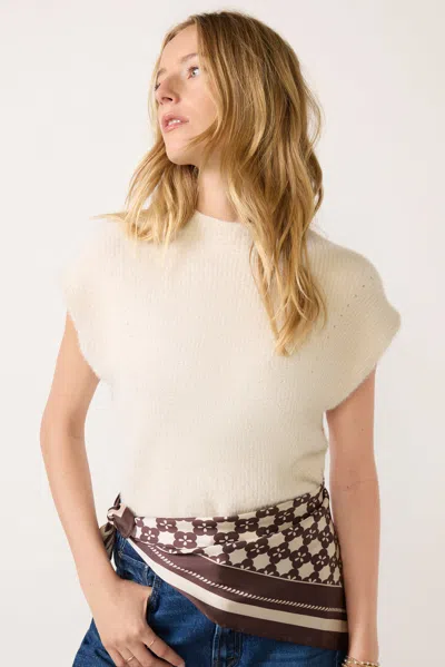 Melissa Nepton Brian Pullover In White