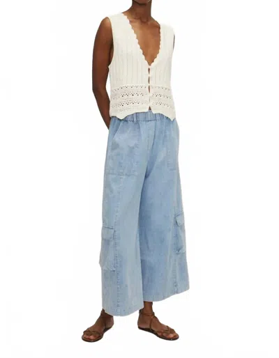 MELISSA NEPTON BRIANY VEST IN OFF WHITE