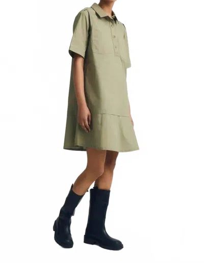 Melissa Nepton Brooklyn Mini Dress In Green