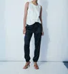 Melissa Nepton Davin Jogger Pants In Black In Black