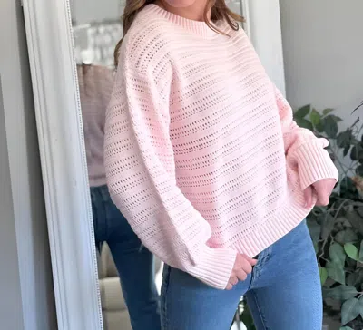 Melissa Nepton Celina Sweater In Soft Pink