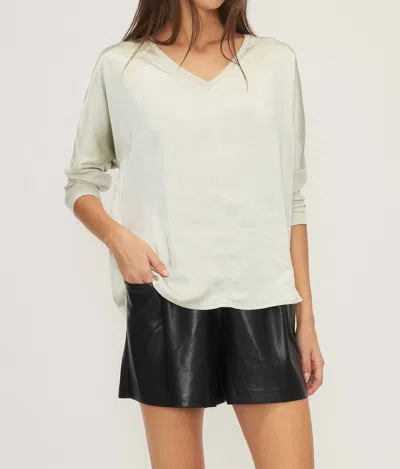 Melissa Nepton Cindy Top In Soft-green