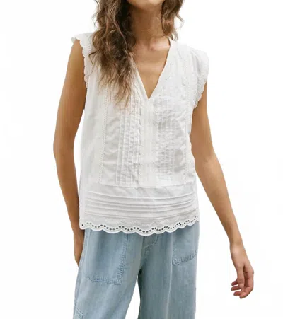 Melissa Nepton Fennec Blouse In Off White