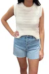 Melissa Nepton Helene Sweater In Off-white In White