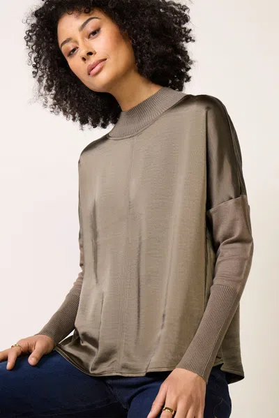 Melissa Nepton Helma Top In Olive