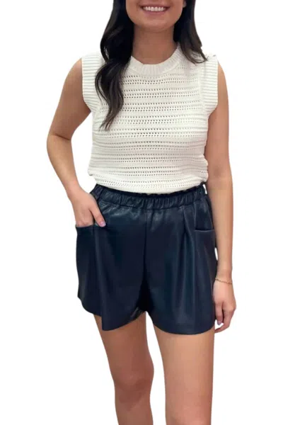 Melissa Nepton Hudson Shorts In Navy In Blue
