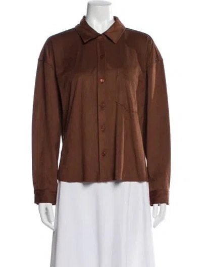 Pre-owned Melissa Nepton Jacket W/ Tags In Brown