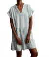 Melissa Nepton Juliet Dress In Bleached Blue In Blue