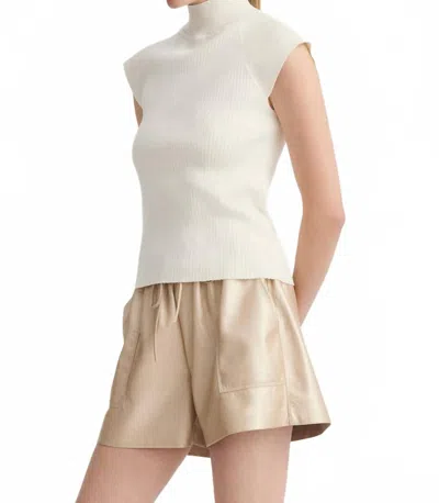 Melissa Nepton Lillian Knit Top In Off White