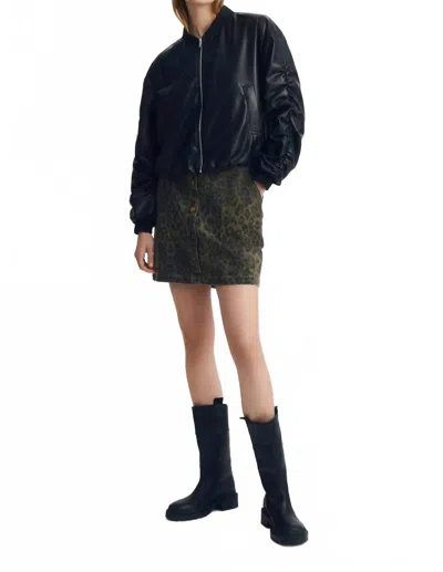 Melissa Nepton Loretta Jacket In Black In Blue