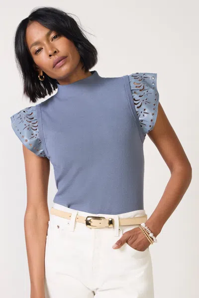 Melissa Nepton Mazie Sweater In Blue